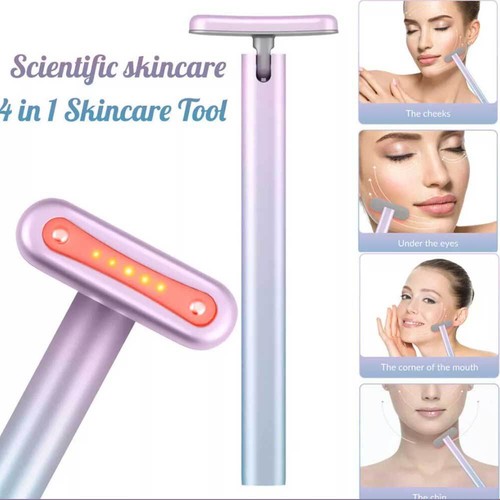 Facial wand led red - 4, 1