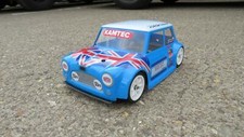  Austin 'Manic' Mini Cooper 750 Ministox body shell Lexan Kamtec Manic