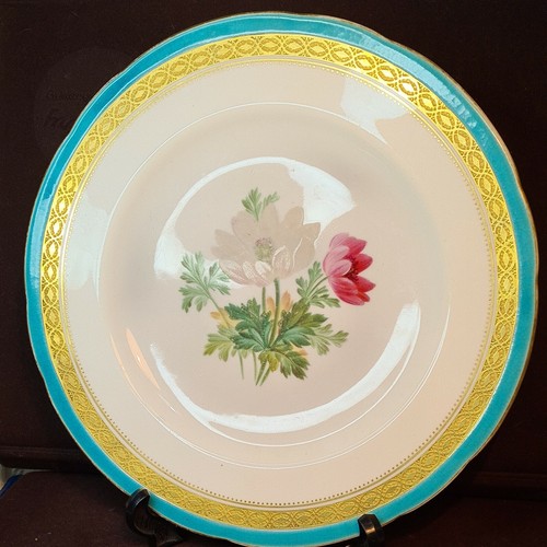 Antique mintons plate - plate, 19th