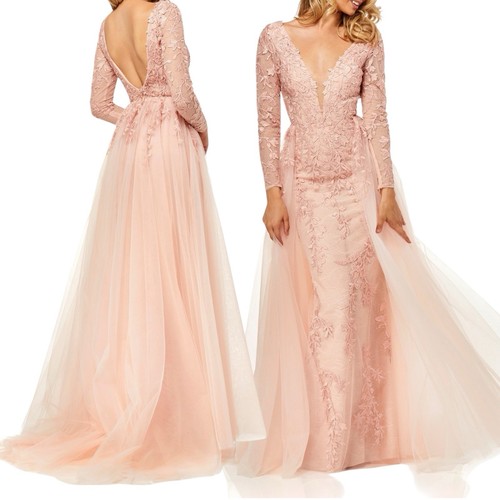 Sherri hill long - long, lace