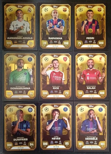 Topps match attax ucl 2025 - match,