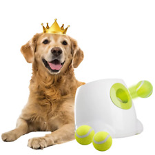 Automatic Maxi Ball Launcher for Dogs Interactive Tennis Ball Thrower Fetch Toy