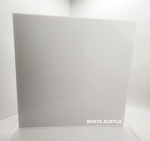 White acrylic plexiglass 8 - ,