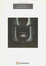 Vauxhall Diesels 1993 UK Market Brochure Nova Astra Cavalier Carlton Frontera