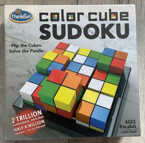 Thinkfun color cube sudoku - thinkfun,