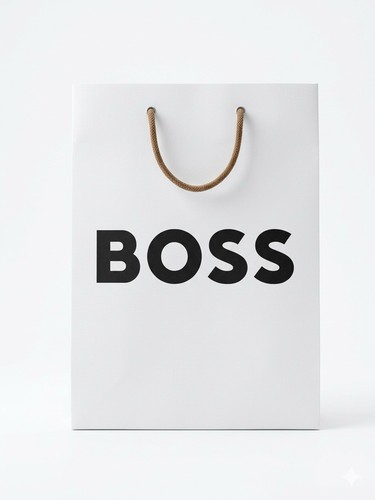 Hugo boss gift bag new - boss, logo