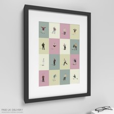 BBC Alan Partridge/ Steve Coogan DVD Poster Print