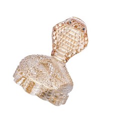 Traditional Chinese Culture Snake Sculpture Crystal Animal Collectible Ornament