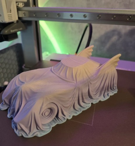 Batmobile under the - under, blanket