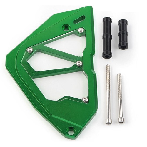 Front sprocket chain cover - front,