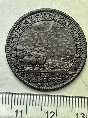 1676 dated jetton louis - 1676,