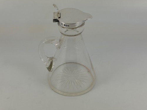George solid silver lidded - v,