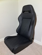 BB Seats BB3 Black Diamond-R Reclining Bucket Seat — Single Seat — With Runners
