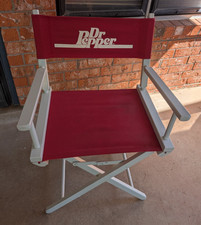 Dr Pepper Wood Canvas Folding