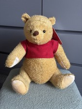 Winnie The Pooh Christopher Robin Plush Disney Store Rare Retired Double Jointed