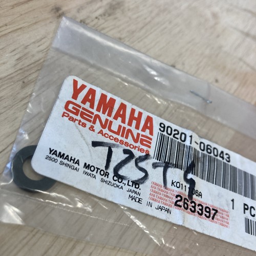 Yamaha 90201 06043 flat washer - yamaha,