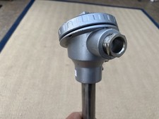 Biomass Boiler Furnace Thermal Probe. Metal Sheath Rated to 1100c