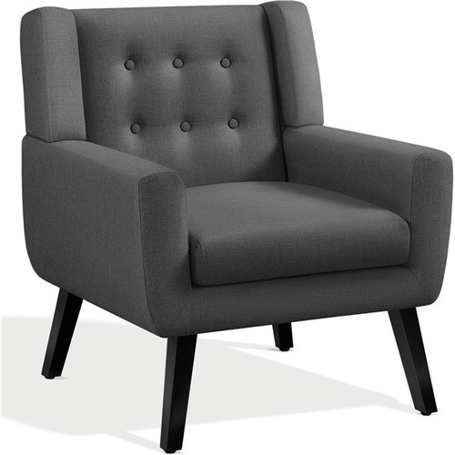 Tub chair button tufted - button,