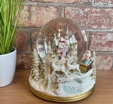 Christmas Santa Sleigh Pastel