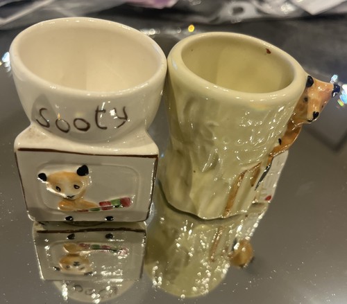 Vtg sooty egg cups - vtg,