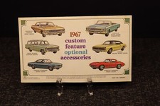 1967 Chevrolet Corvette Stingray Camaro Chevelle SS & More Accessories Brochure