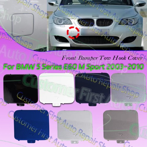 Front bumper tow hook cover - front,