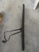 Black Bokken Wooden Practice Katana Sword with Sheath & Strap