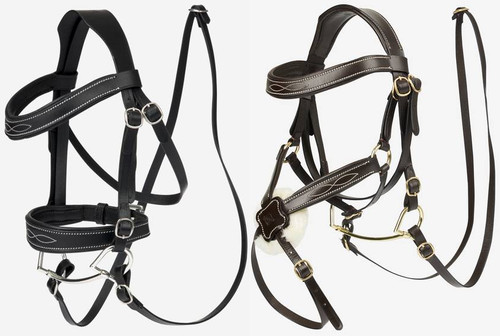 Lemieux hobby horse bridle - hobby,