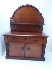 VINTAGE AUSTRALIAN RED CEDAR MINIATURE CHIFFONIER SIDEBOARD APPRENTICE PIECE