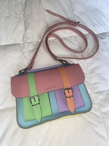 Grafea leather micro satchel - leather,