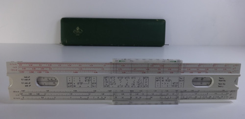 Slide rule original - rule, castell