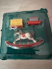 Vintage 1960’s Triang Spot on Nursery set- rocking horse,ark and dolls house