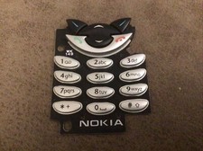 GENUINE ORIGINAL NOKIA 8210 MOBILE PHONE REPLACEMENT RUBBER KEYPAD