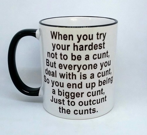 Outcunt rude coffee - rude,
