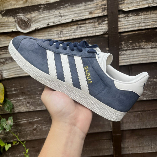 Adidas gazelle blue white - adidas, blue/white