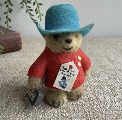 Paddington bear vintage 1970s - paddington,