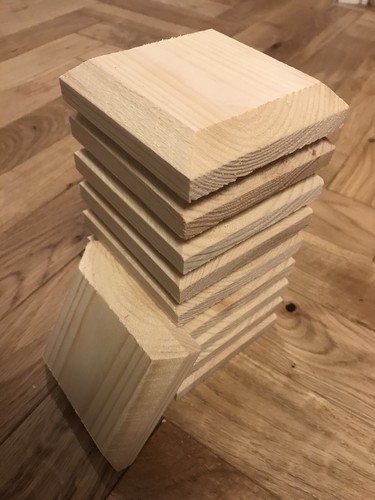 Fence post caps x 4 - caps, 4"