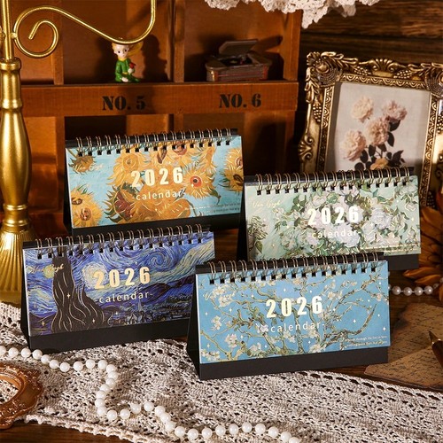 Desk calendar 2026 vintage - 2026,