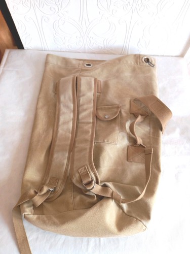 Vintage canvas duffle - vintage,