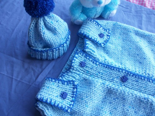 Knitting pattern sleeping bag - knitting,