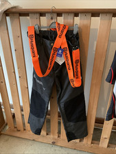 Husqvarna Chainsaw Trousers And Braces 58 Waist