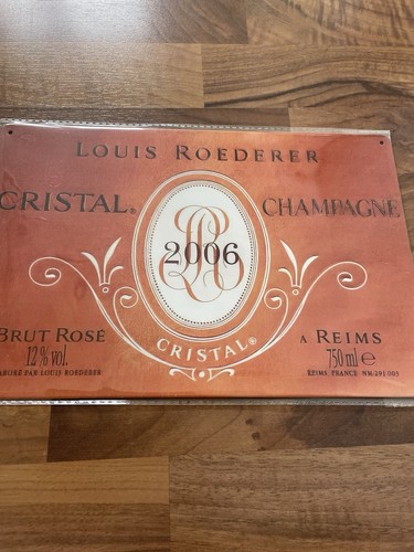 Cristal champagne metal - a4,