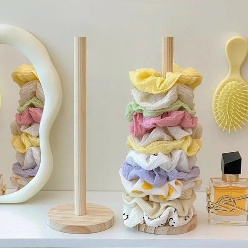 Wooden roll paper - towel, holder