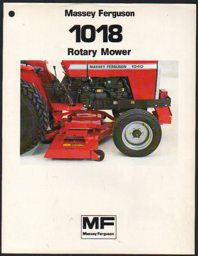 Massey ferguson 1018 - "mf, 1018"