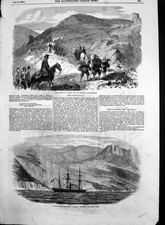 Antique Old Print Miss