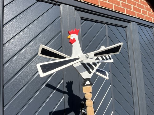 Rooster whirligig wind - wind, spinner