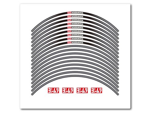 Yoshimura wheel rim decals - rim,