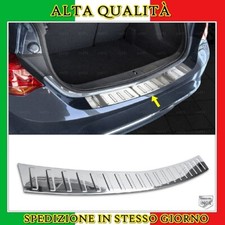 Cromato Protezione Paraurti  Brillante ACCIAIO Per OPEL ASTRA J SW 2012 AL 2015