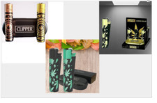 Metal Clipper Lighter Rose