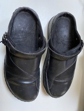 FitFlop Gogh Pro Clogs - Leather - Black - UK 6½ - EU 39½ - RRP £100